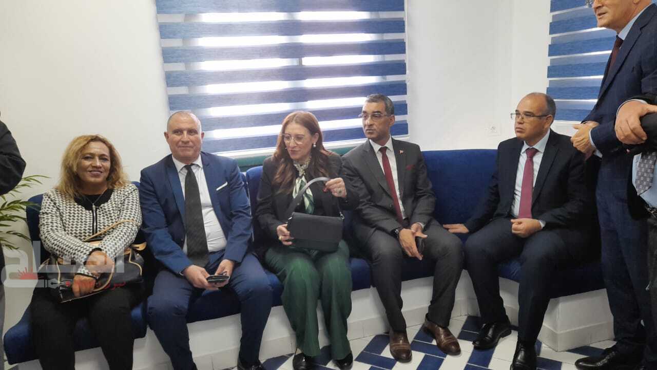 وزيرة المالية تشرف على تدشين المقر الجديد لخلية مراقبة اليخوت بميناء القنطاوي